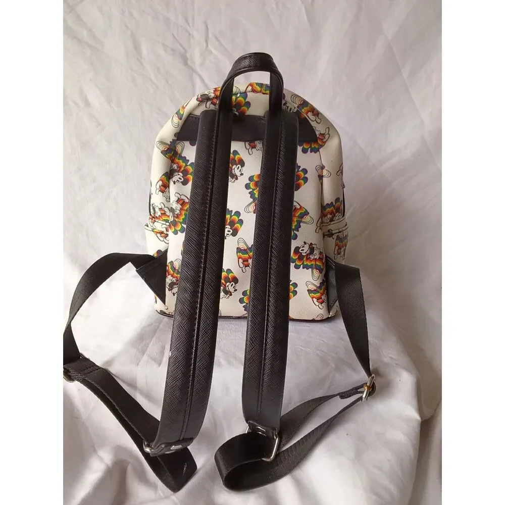 LoungeFly Rainbow Mickey Mouse Backpack